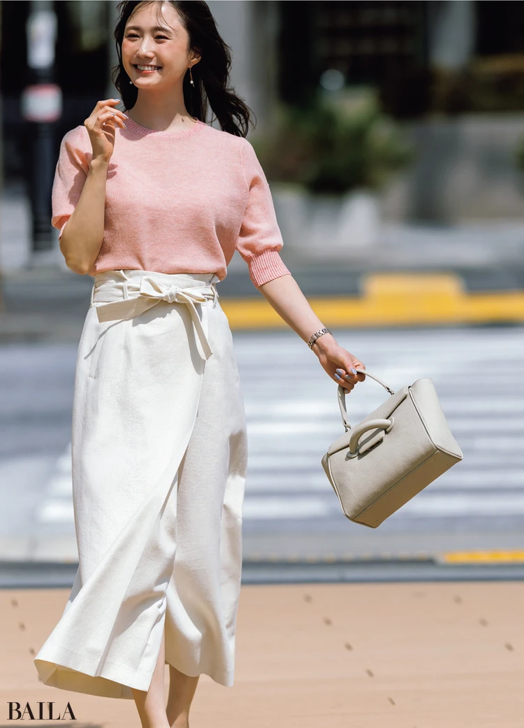 《Day12》大好きなピンクを白で引き立ててさぁて、今日のランチはどこに行こう?