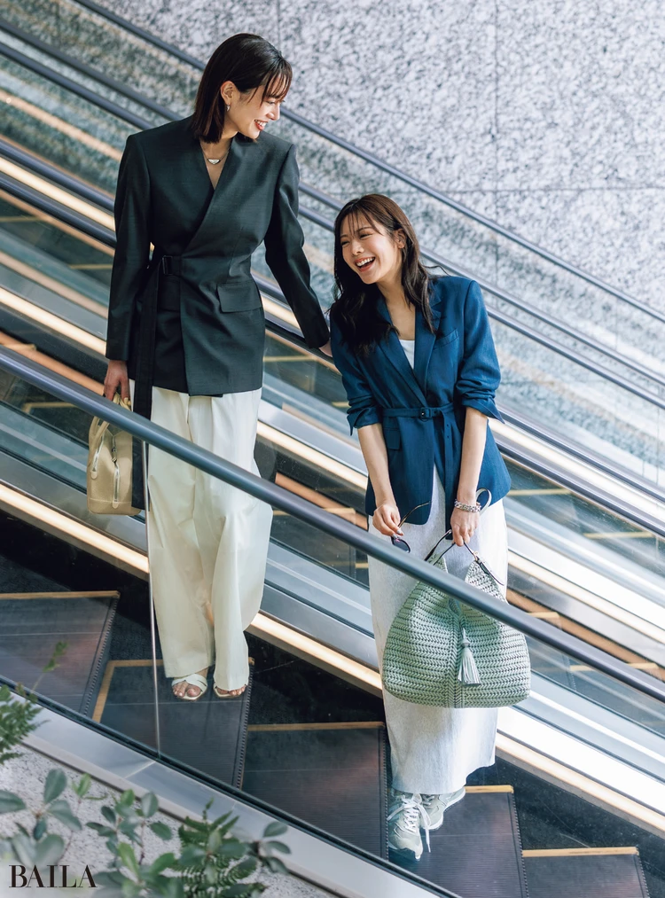 最旬ベルトマークでバランス刷新。 スタイルアップも同時にかなえて