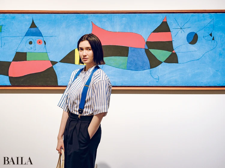 市川紗椰…「ミロ展」＠東京都美術館　孫のために描いた『絵画（エミリ・フェルナンデス・ミロのために）』（1963年）