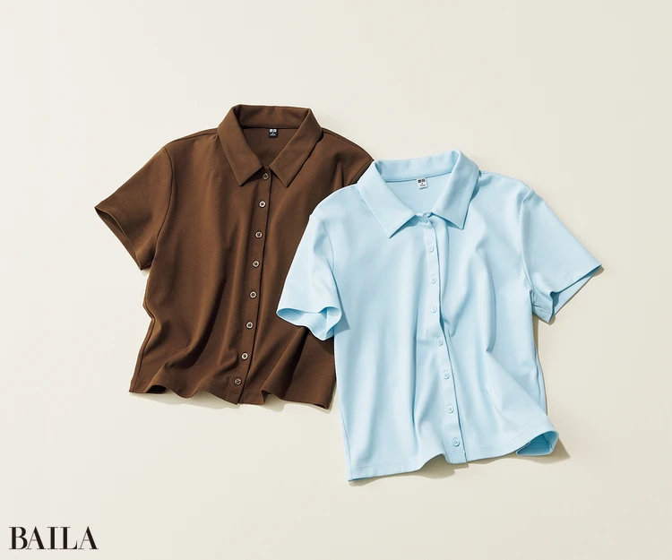 トップス各¥1990/ユニクロ