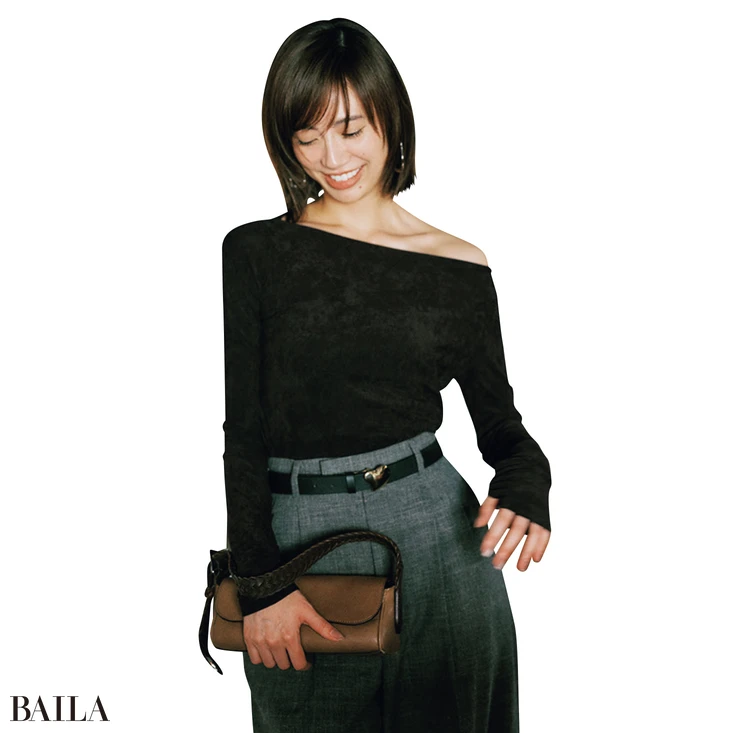 セミウェットなダウンスタイル