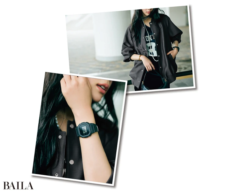 ゆるっと羽織るだけで、かっこいい色気をまとった人に