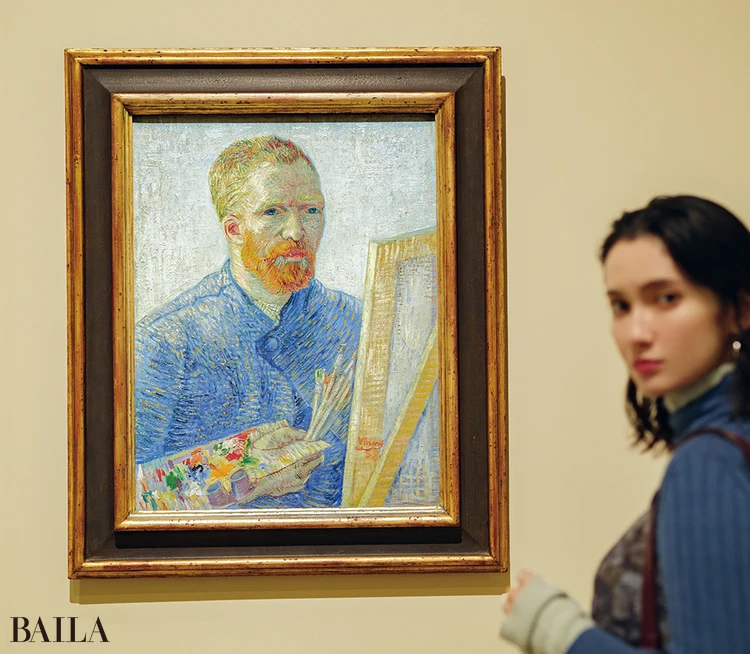 市川紗椰 フィンセント・ファン・ゴッホ《画家としての 自画像》1887年12月～1888年2月