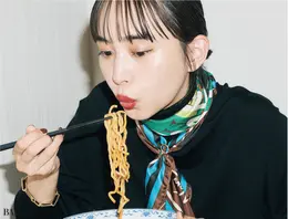 黒タートルニット-2