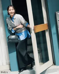 透け感ポロニット-2