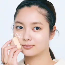 《2》リキッドはスポンジ塗りでスルスルとなじませる