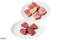 ハラミやレバー、タンなど、おなじみのお肉はすべて厚切りで食べごたえたっぷり！