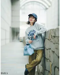 森絵梨佳は「スウェット」で大人のこなれ感を