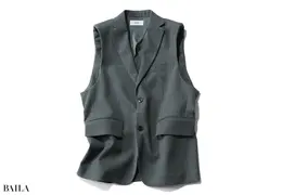 ジレ￥79200／ボウルズ（ハイク）