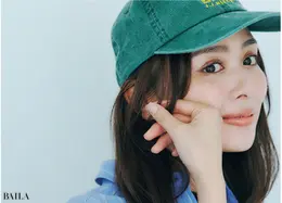 《2》顔まわりの毛を出して耳を隠すとバランスよく