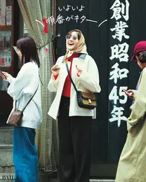 チェックパンツ-1