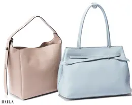 （左）LORISTELLA　ロリステッラ/EVA ショルダーバッグ（右）TOV　トーヴ/MIMI TOTE M