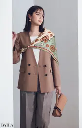 ジャケットたすきがけ