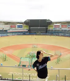 海風が気持ちいい！映えるオープンスタジアム