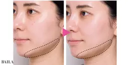 「顔全体にハリ感が誕生♡　輪郭のもたつきも感じなくなりました！」山田里紗さん