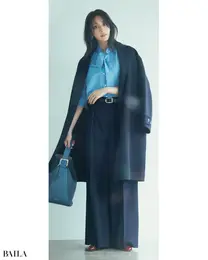 PLST　2タックワイド フルレングスパンツ