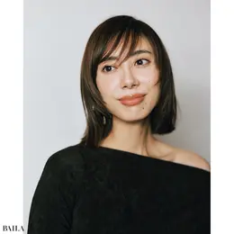 セミウェットなダウンスタイル