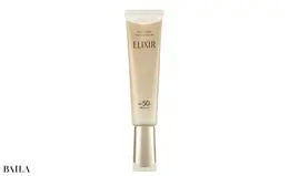 エリクシール デーケアレボリューション ブライトニング + ba（医薬部外品） SPF50+・PA++++ 35ml ￥3410（編集部調べ）／資生堂