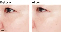 潤いに満ちた、みずみずしい透明感をプラス。肌にツヤが増すため、顔立ちに立体感が生まれる。