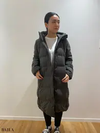 シームレスダウンロングコート／￥17900（ユニクロ）