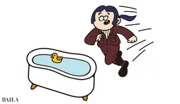 家に帰ったらお風呂へ直行！