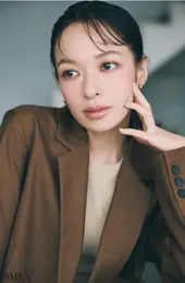 きちんと見えしたいオンの日×なじませパウダーチークでリフトアップ