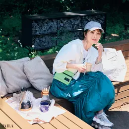 高機能かつ快適なコーデでアウトドアへ！【BAILA今日のコーデ】