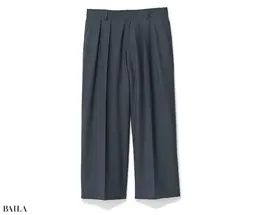 POSTELEGANT　ウールワイド トラウザー