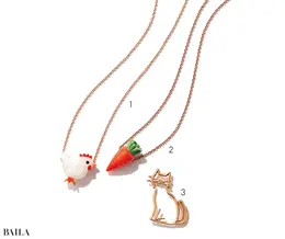 1ネックレス（ブラックマーブル×ホワイトコーラル×オレンジコーラル×K9YG）￥106700・2ネックレス（オレンジコーラル×グリーンターコイズ×K9YG）￥92400・3ピアス（シングル）（K9YG）￥49500／ブルーベル・ジャパン（アリータ）