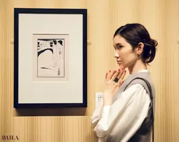 市川紗椰　三菱一号館美術館　ビアズリー展　 『月のなかの女』（1893年）