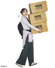 《DAY8》開発部から新作パッケージの サンプルが届いた。体力勝負の日は シャツを腰巻きして気合！