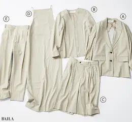 ESLOW（エスロー）のカセット服　白