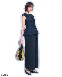 コーディネート感だけでなく スタイルアップも同時に実現