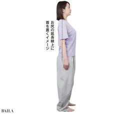 正しい立ち方と 座り方を日頃から 意識すること！