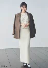 #鈴木愛理 さんBAILA初登場！ ジャケットコーディネート