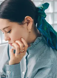 フリルシャツ×ティファニー ティファニー ロック