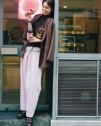 佐藤晴美　パンツコーデ