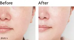 繊細なパールを配合しているので、肌全体に透明感が誕生。ほんのりピンクみを帯びた血色肌へ。