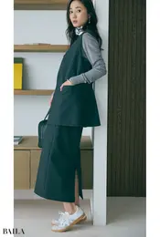 鈴木友菜　【理由2】「カジュアルに転びすぎない」からオフィスコーデにもお似合い