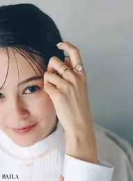 スマートなラインと華奢なダイヤモンドが織り成す洗練エレガンス