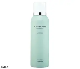 BORDER FREE cosmetics ブライトCO2フェイスパック 120g ￥3480／ボーダーフリーコスメティクス