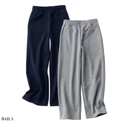 ユニクロ：シーのスウェットワイドパンツ