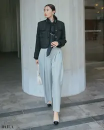 ボレロのように軽やかな短丈で 一歩先いくコンサバスタイルに