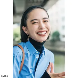 黒タートルニット-4