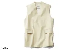 スーツ素材ジレ