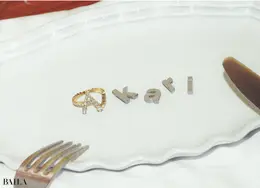 【ご褒美】ソフィ ビル ブラーエのイニシャルリング＂A＂