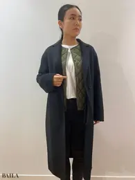 パフテックキルティングジャケット／￥3990（ユニクロ）　インナーダウンとして