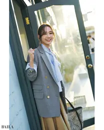 《DAY13》片結びのリボンタイで甘さを抑え営業へ。山中くんのおかげで新規開拓に成功！