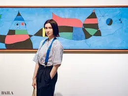 市川紗椰…「ミロ展」＠東京都美術館　孫のために描いた『絵画（エミリ・フェルナンデス・ミロのために）』（1963年）