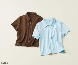 トップス各￥1990／ユニクロ